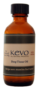 Kevo Naturals Deep Tissue Oil - Organic Al...